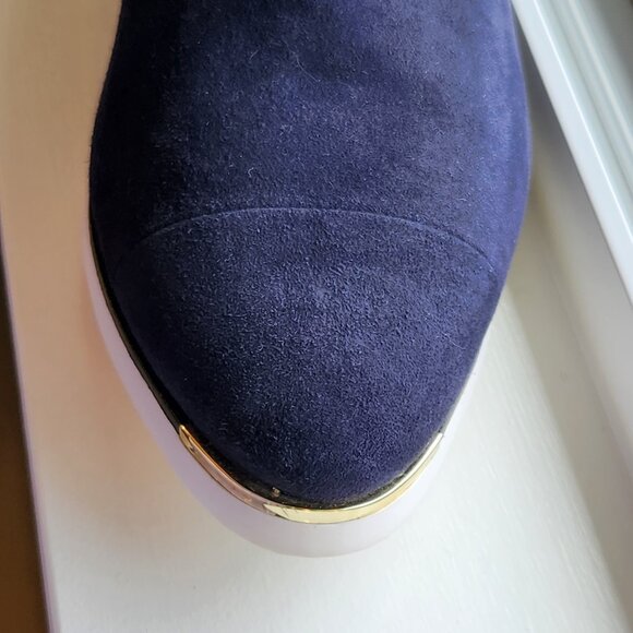 Cole Haan NWT Grand Ambition Lace Up Suede Sneaker Loafer Oxford - Picture 8 of 12